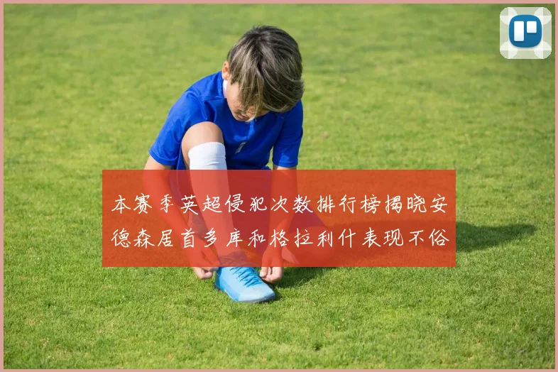 本赛季英超侵犯次数排行榜揭晓安德森居首多库和格拉利什表现不俗